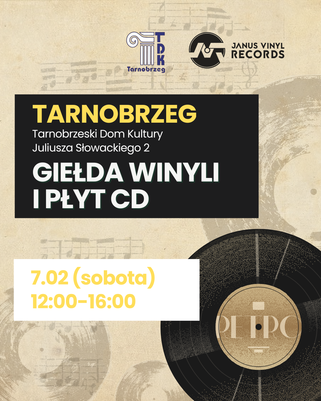Giełda winyli i płyt CD - I edycja